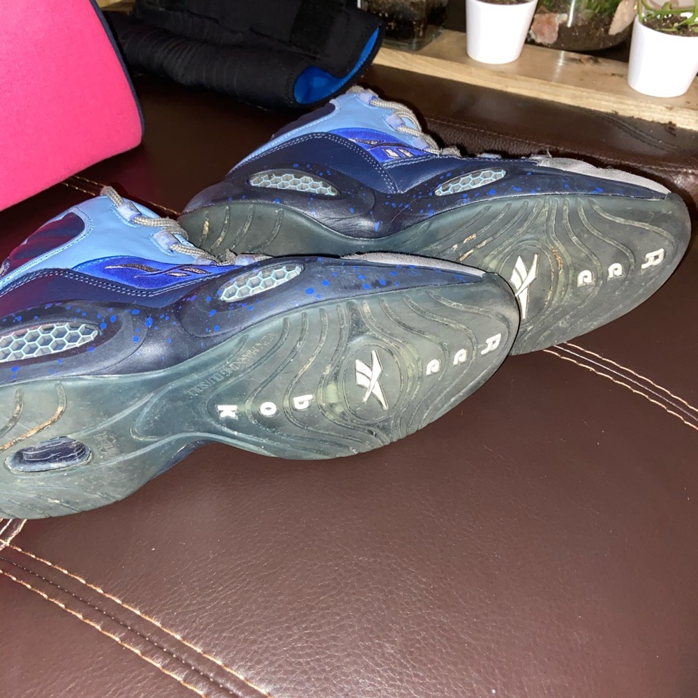 2014 Reebok Question Mid Blue - Picture 7 of 8